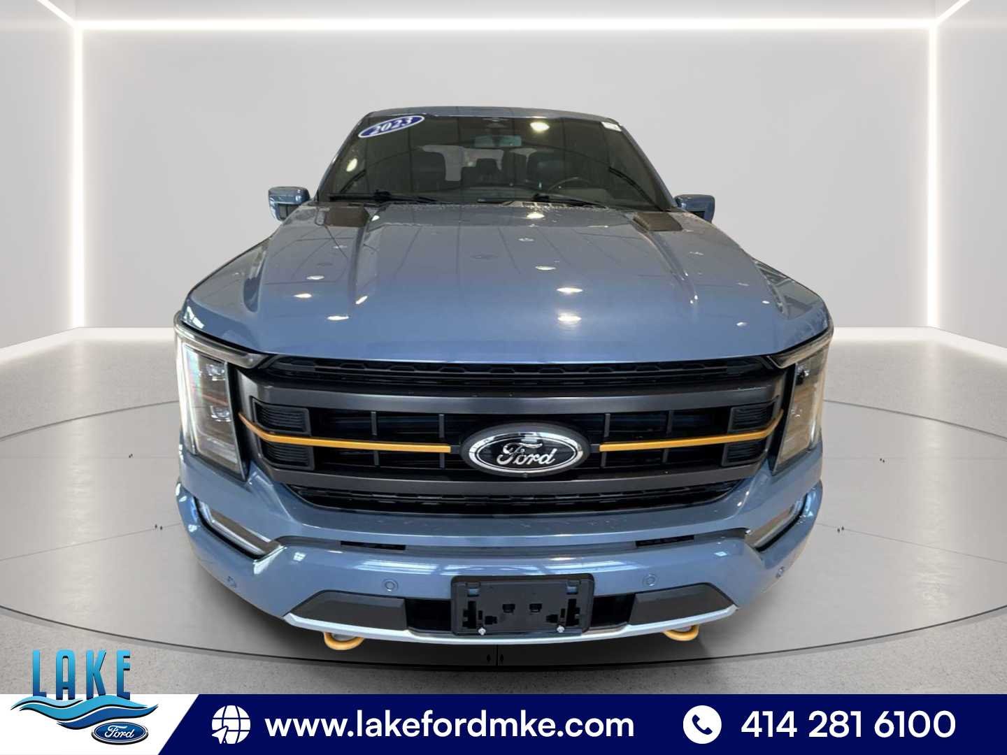 Used 2023 Azure Gray Metallic Tri-Coat Ford Tremor image 2