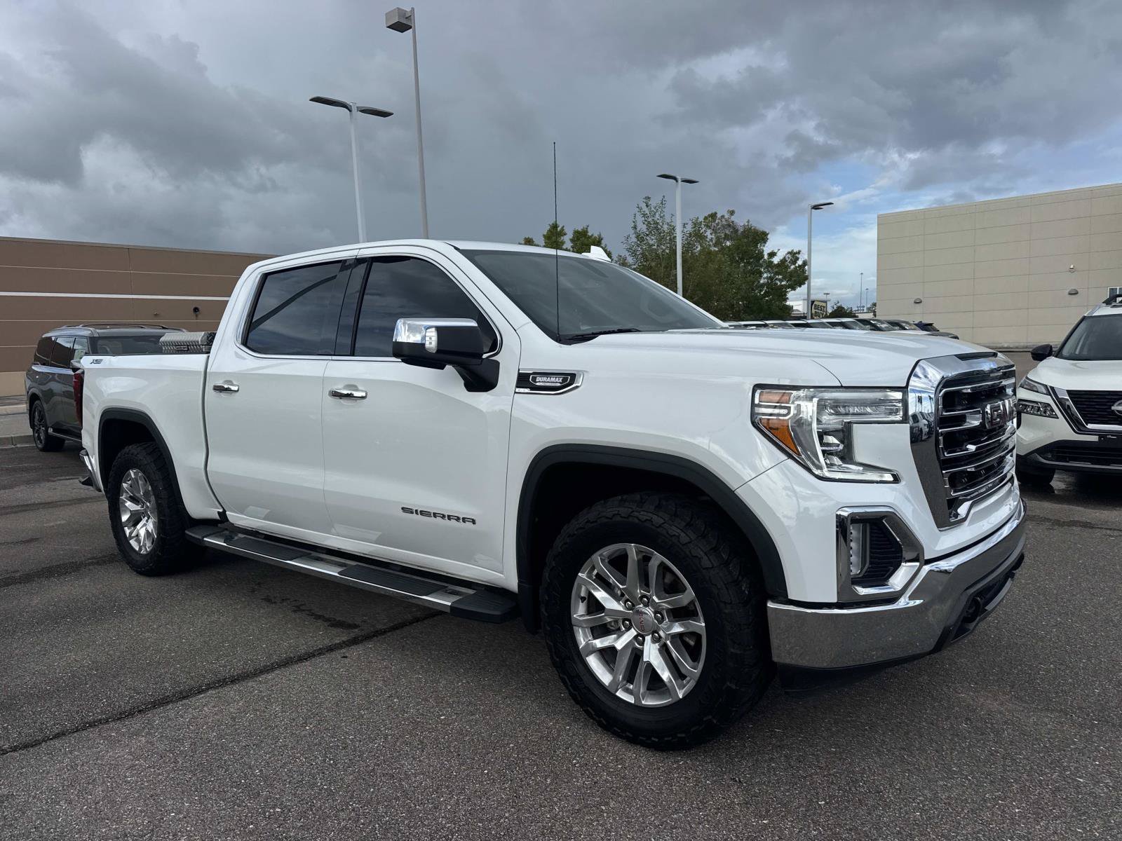 Used 2021 White GMC SLT image 3