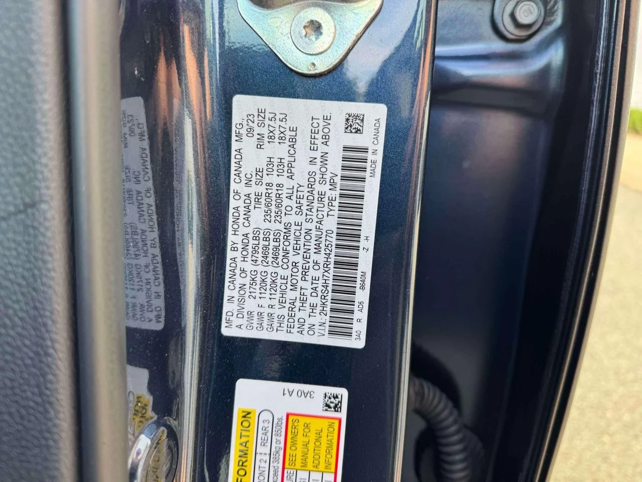 2024 Honda CR-V EX-L - Photo 15