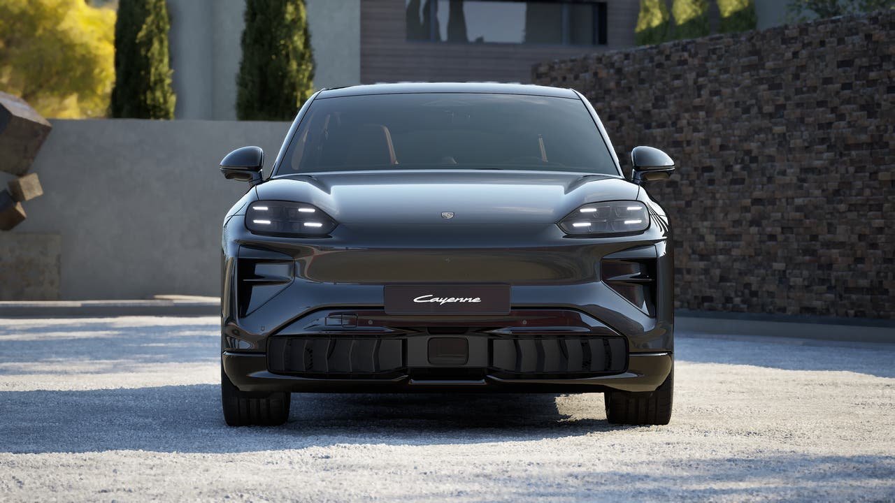 New 2026 Chromite Black Metallic Porsche Turbo Coupe Electric image 8