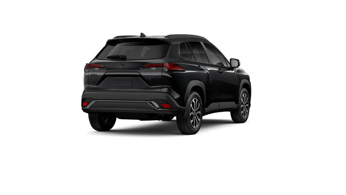 New 2026 Jet Black Toyota Hybrid SE image 9