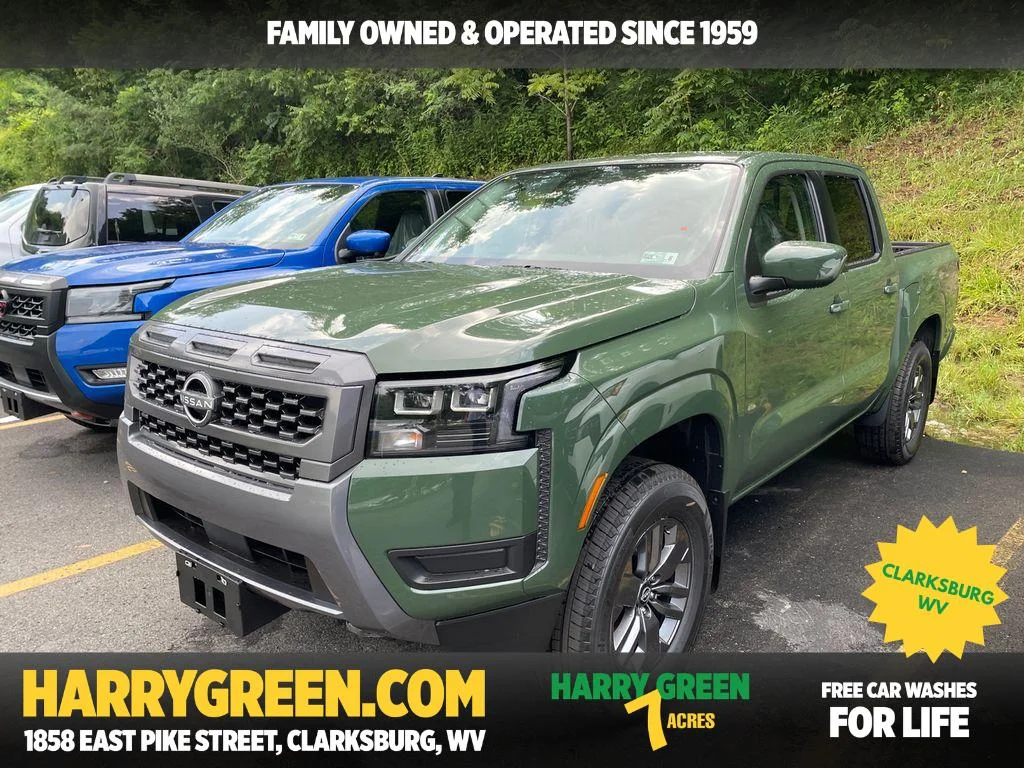 New 2026 Tactical Green Metallic Nissan Crew Cab SV image 1