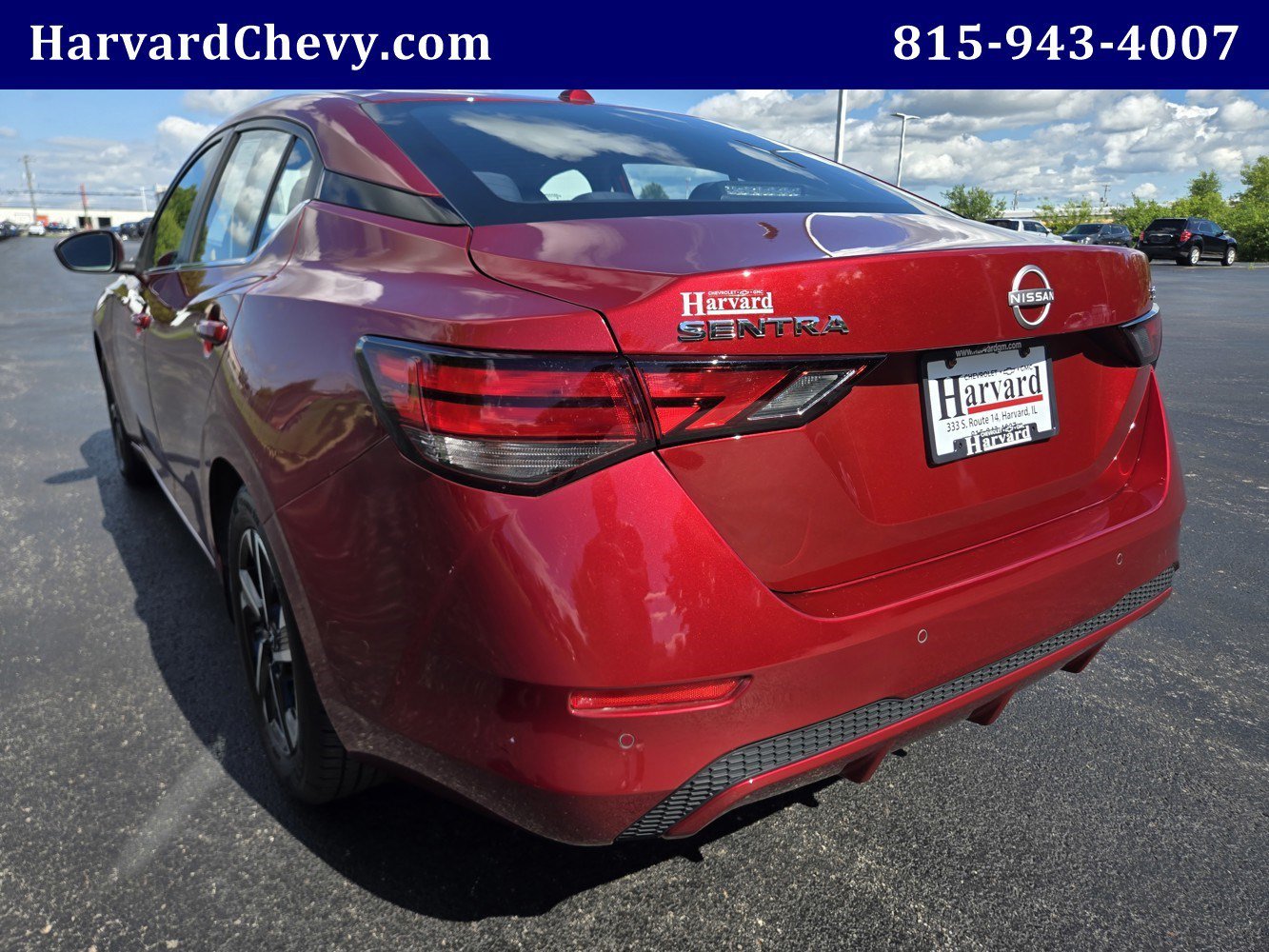 Used 2024 Red Nissan SV Xtronic CVT image 34