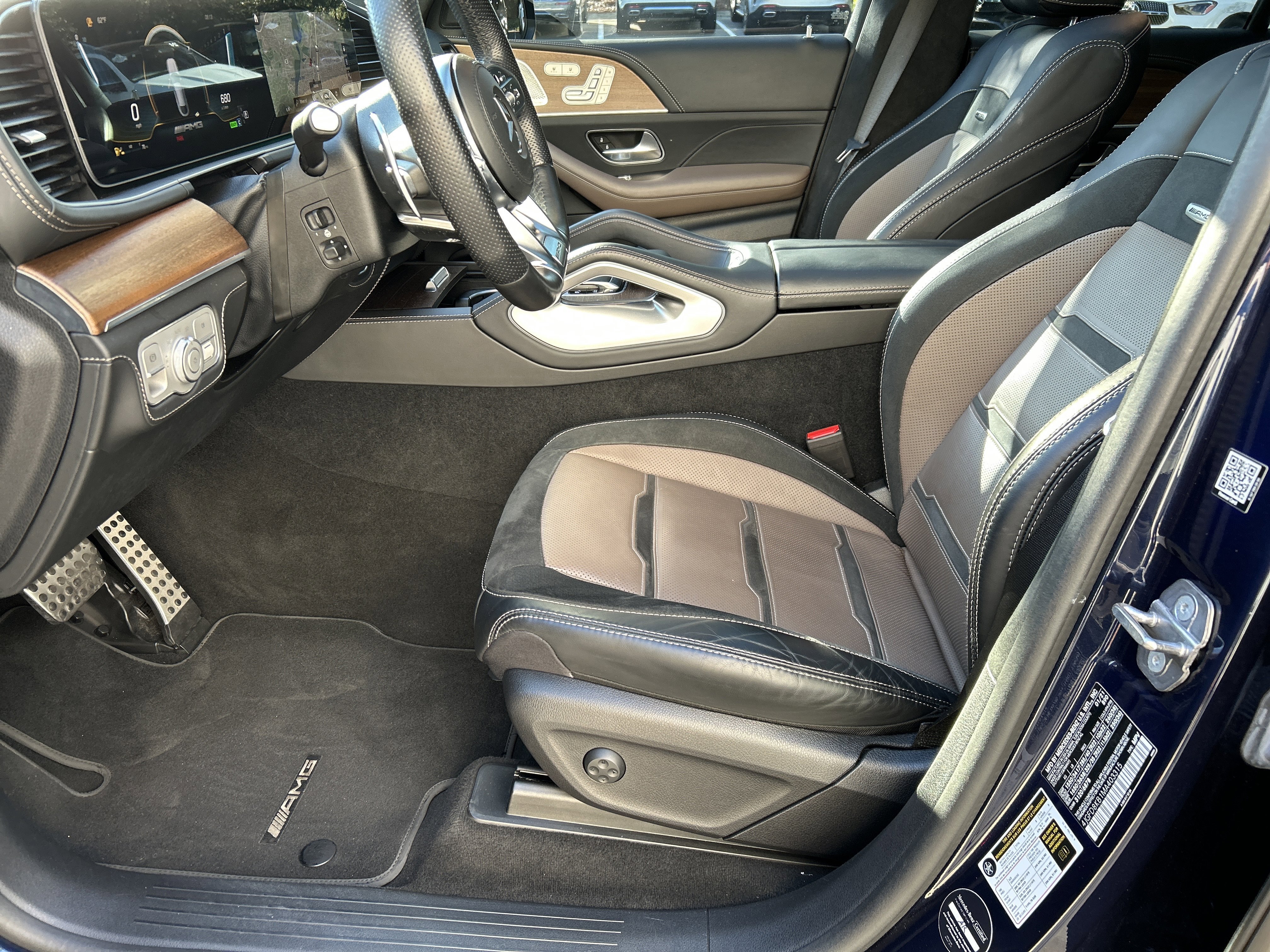 Certified Used 2021 Lunar Blue Metallic Mercedes-Benz AMG® GLE 63 S 4MATIC® Coupe image 28