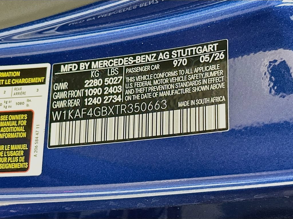 New 2026 Starling Blue Metallic Mercedes-Benz C 300 image 68