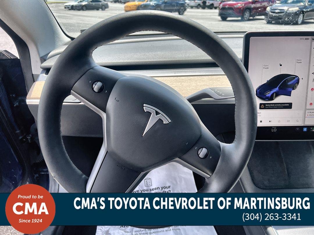 Used 2021 Deep Blue Metallic Tesla Long Range image 17