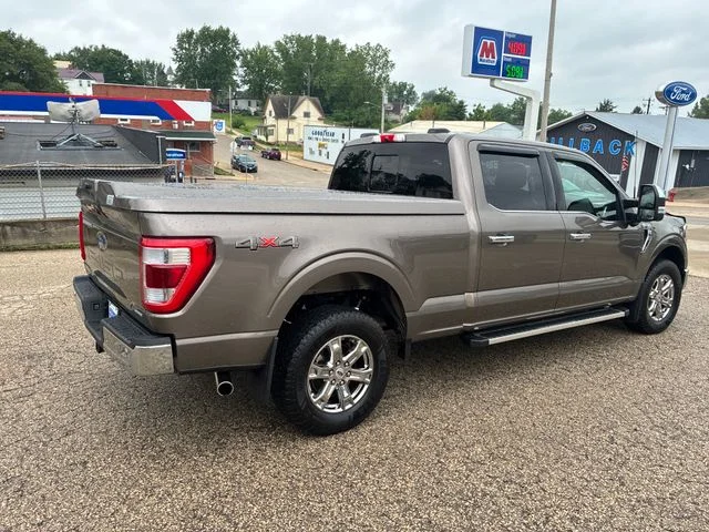 Used 2022 Stone Gray Metallic Ford Lariat image 8