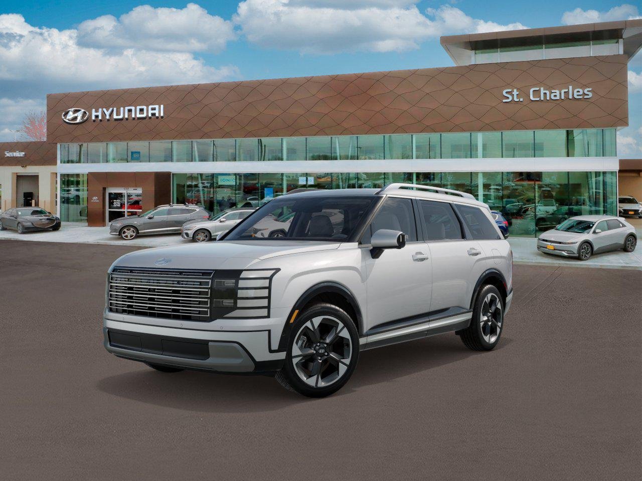 New 2027 White Hyundai Limited 7P image 1