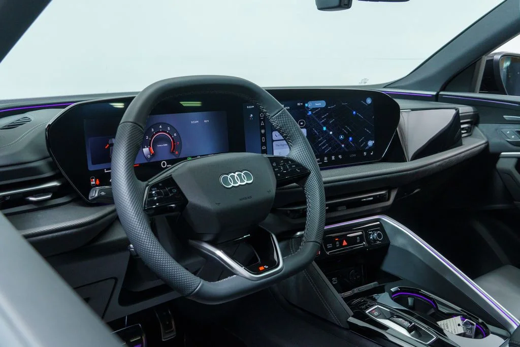 New 2026 Mythos Black Metallic Audi Premium Plus image 4