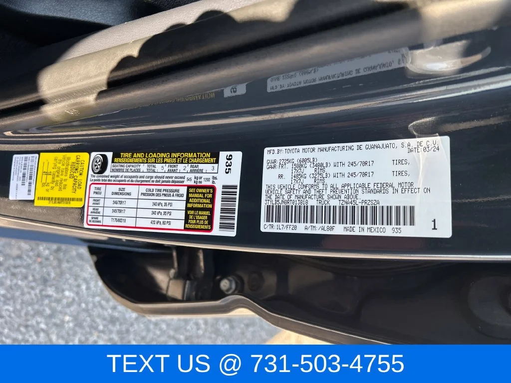 Used 2024 Gray Toyota SR5 image 31