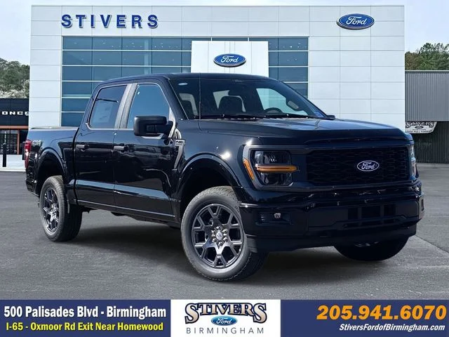 New 2026 Agate Black Metallic Ford STX® image 1