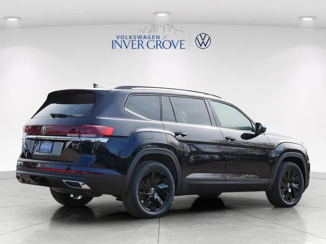 New 2026 Black Volkswagen SE w/Technology image 2