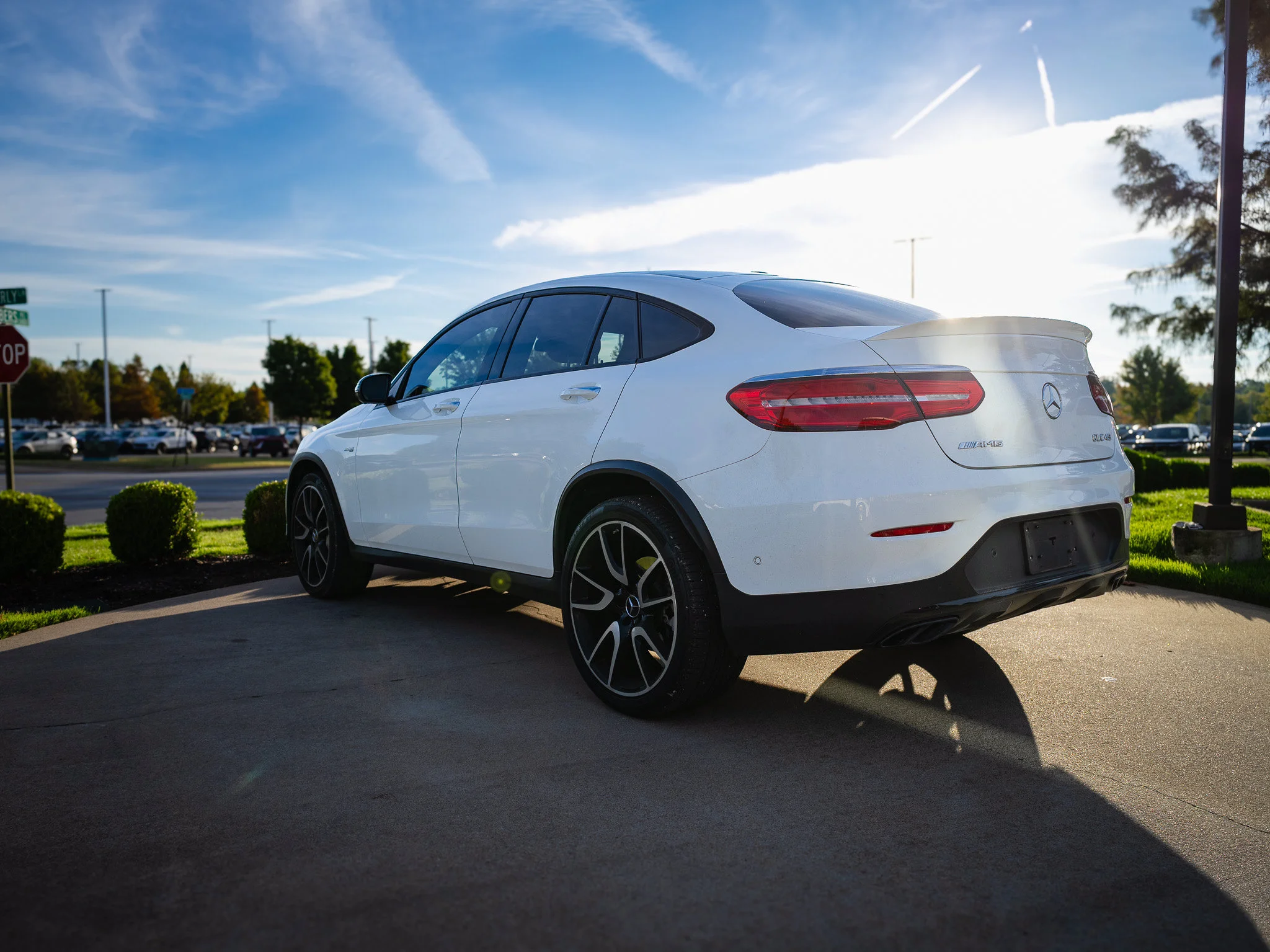 Used 2019 Polar White Mercedes-Benz GLC 43 AMG® image 4