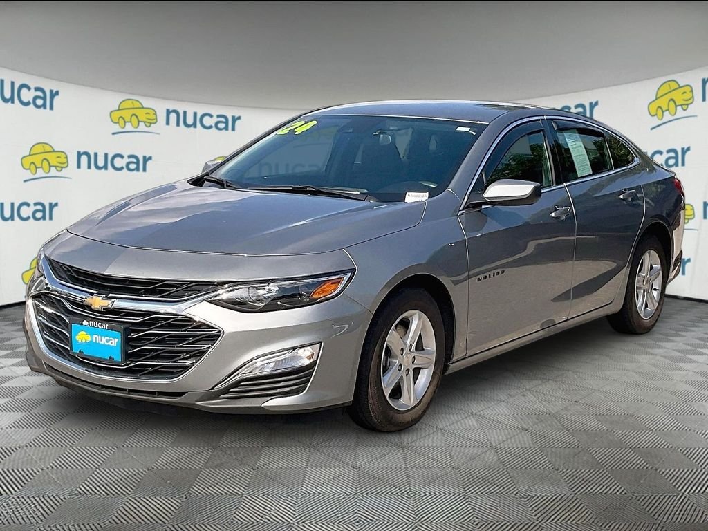 Used 2024 Sterling Gray Metallic Chevrolet LS image 3