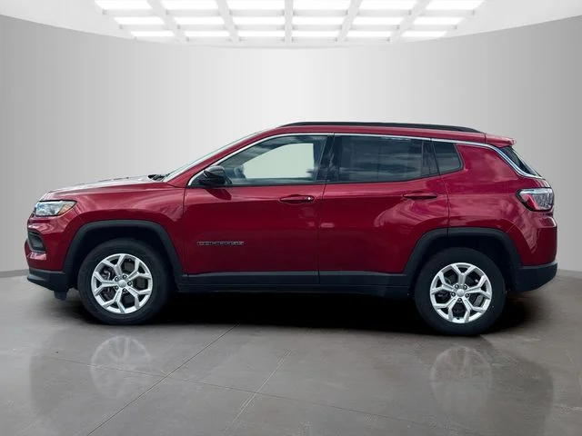 Certified Used 2024 Red Jeep Latitude image 4