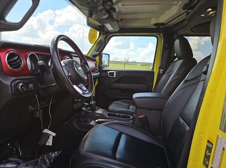 Used 2023 Yellow Jeep Rubicon image 6