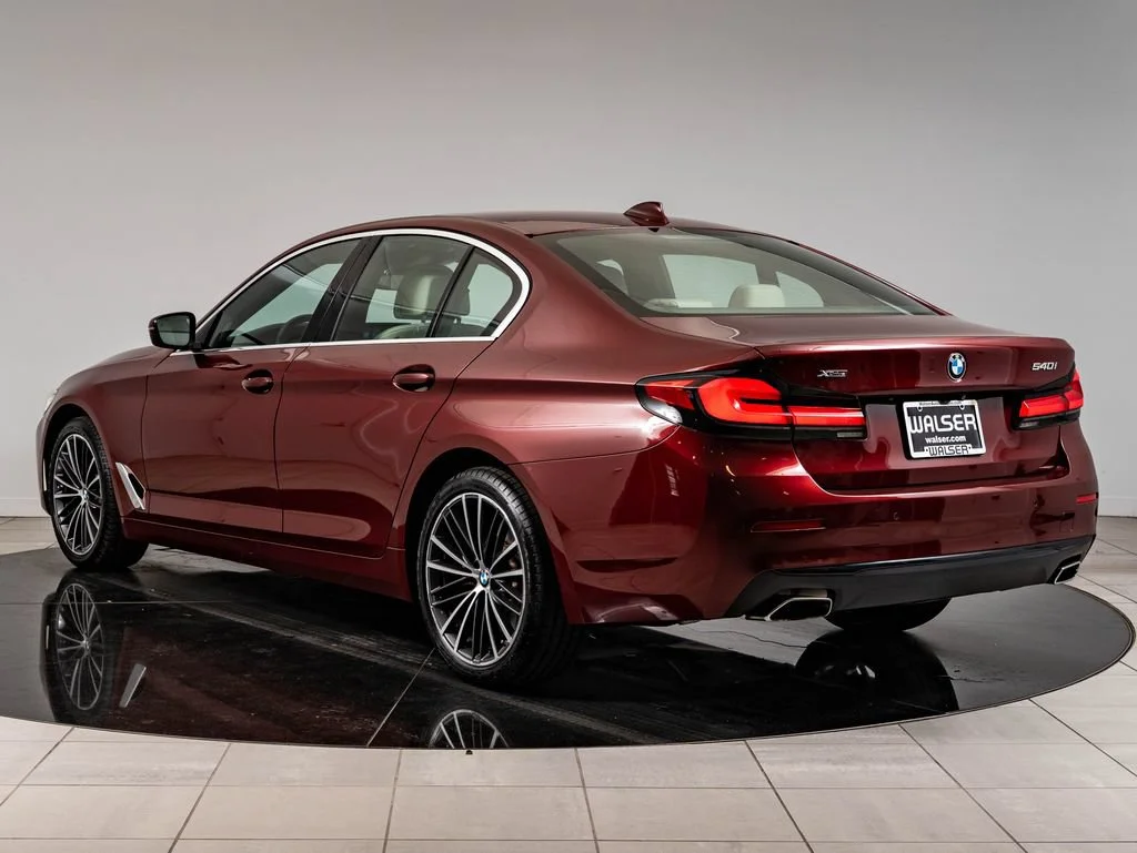 Used 2023 Aventurin Red Metallic BMW 540i xDrive image 6