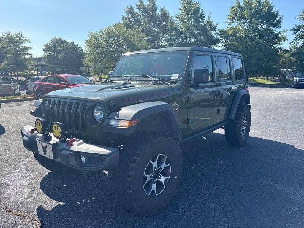 Used 2020 Green Jeep Unlimited Rubicon image 7