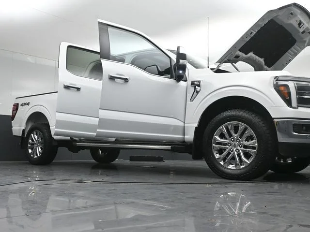 Certified Used 2025 White Ford Lariat image 54