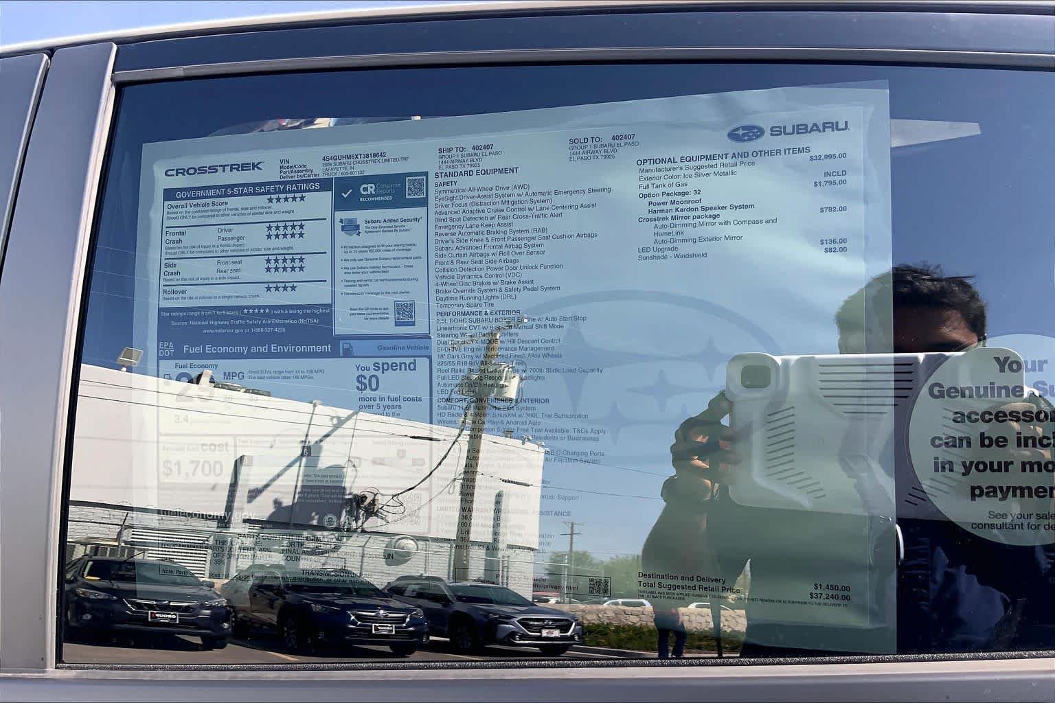 New 2026 ICE SILVER METALLIC Subaru Limited image 19