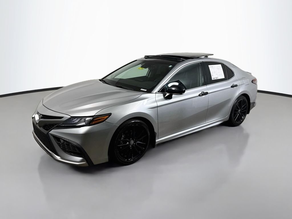 Used 2024 Celestial Silver Metallic Toyota XSE V6 image 3