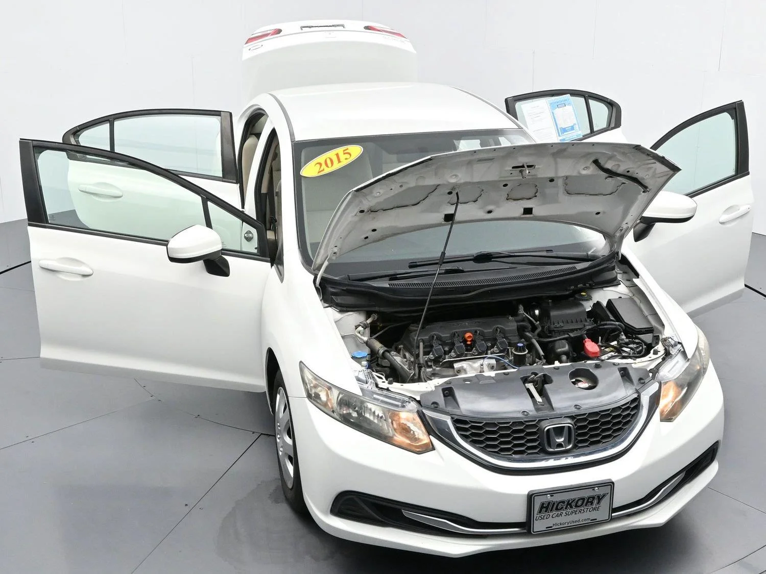 Used 2015 Taffeta White Honda LX image 38