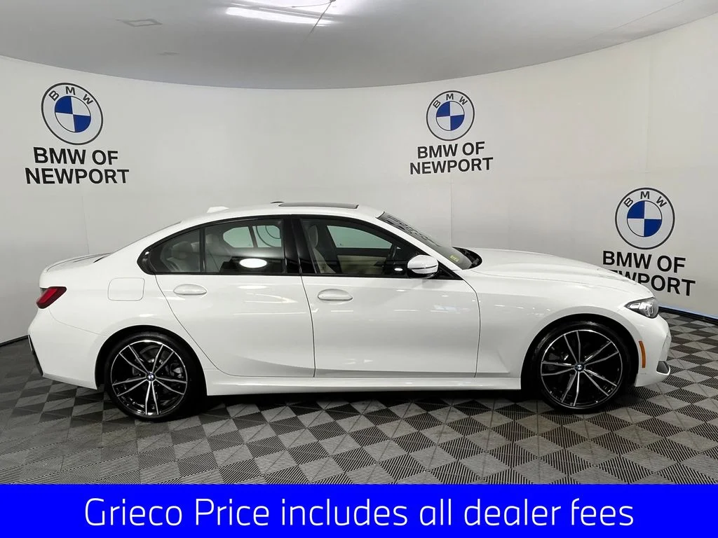 Certified Used 2023 Alpine White BMW 330i xDrive image 11