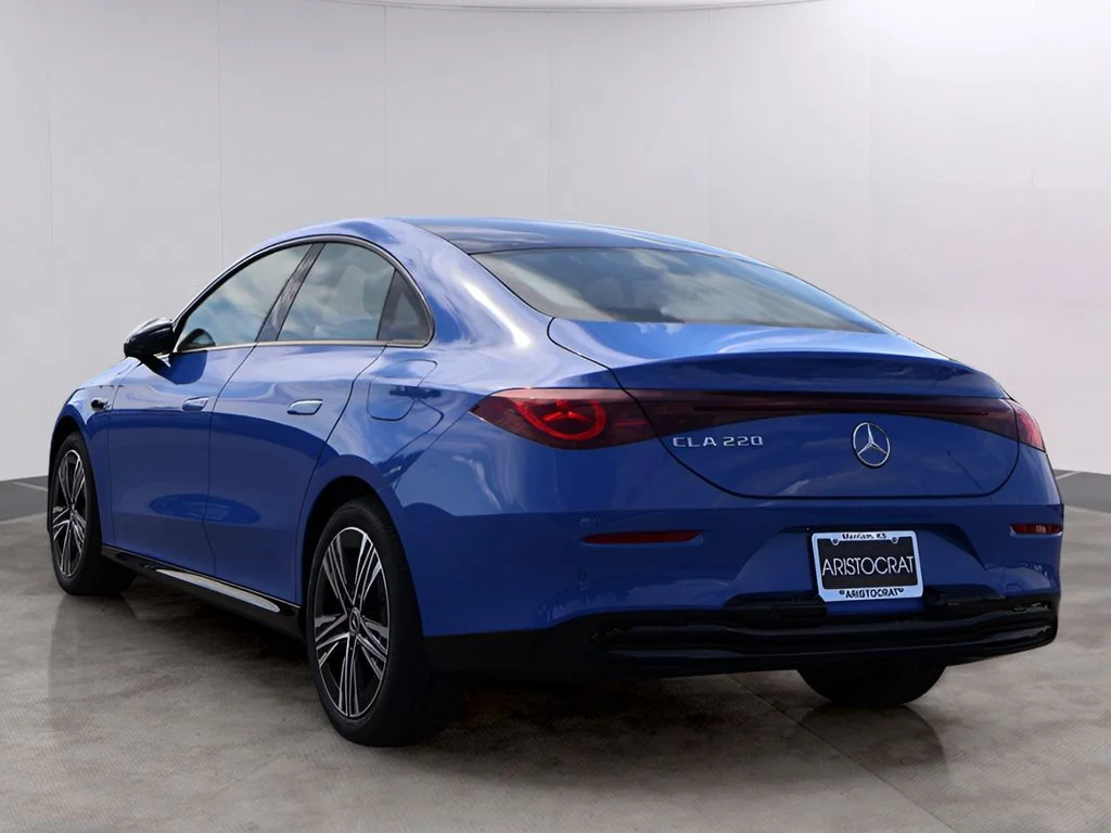 New 2027 Sky Blue Metallic Mercedes-Benz CLA 220 image 5