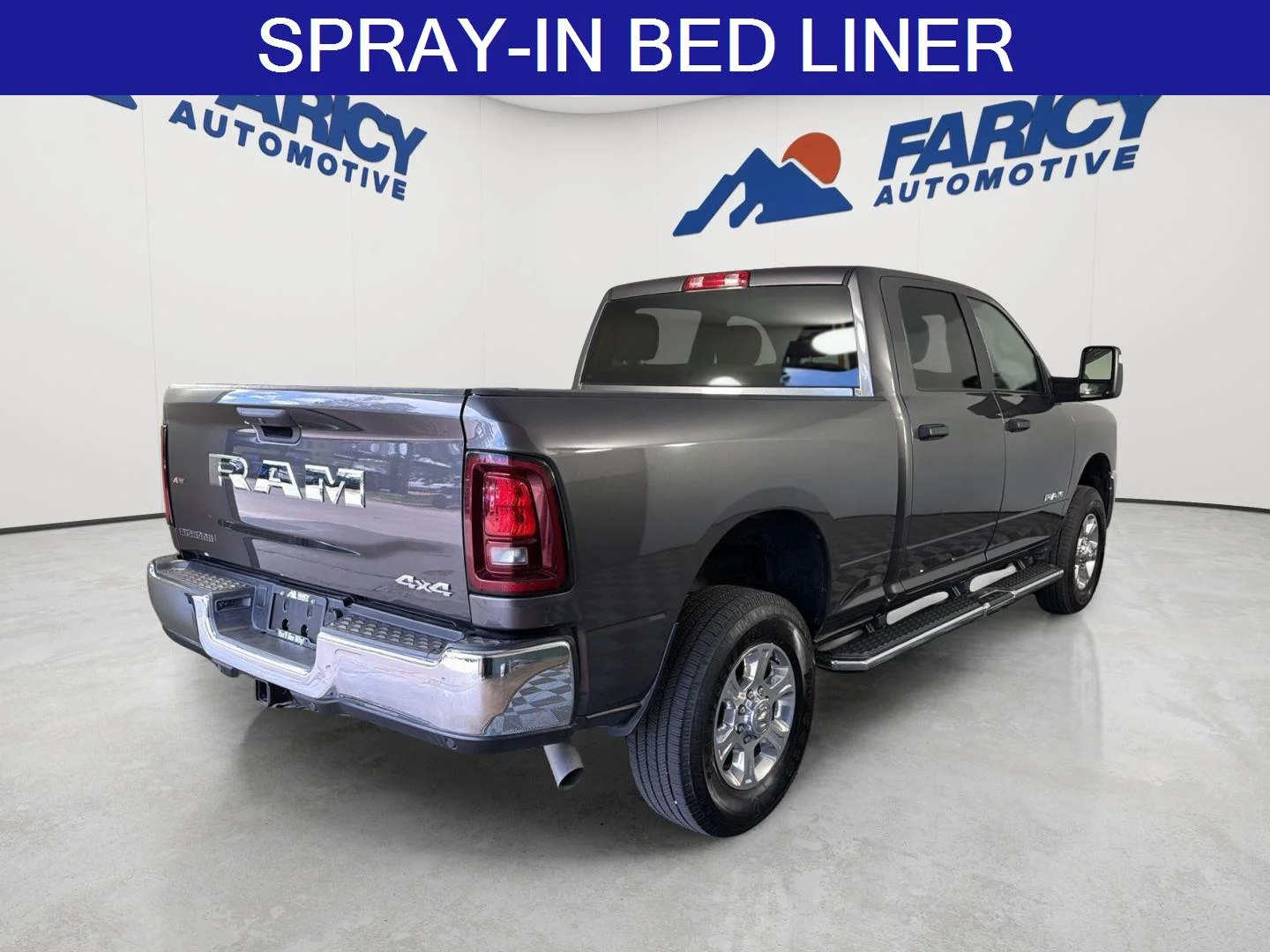 Used 2025 Granite Crystal Metallic Clearcoat Ram Big Horn image 5