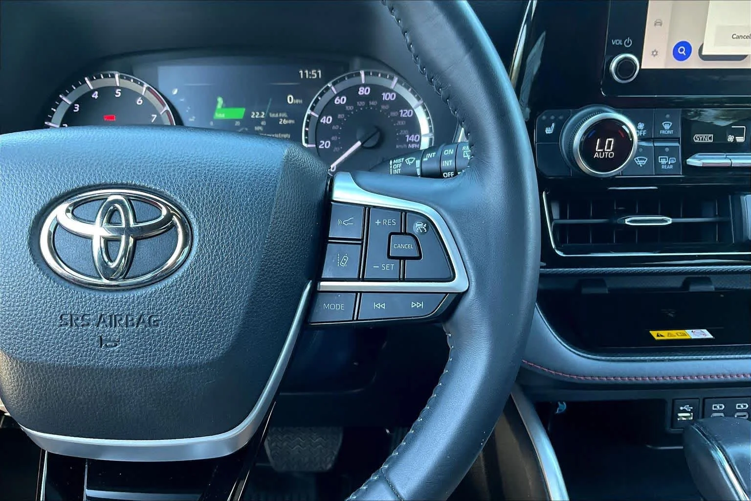 Used 2023 Midnight Black Metallic Toyota XSE image 25