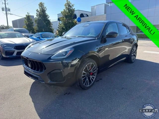 Used 2023 Nero Tempesta Metallic Maserati Modena image 2