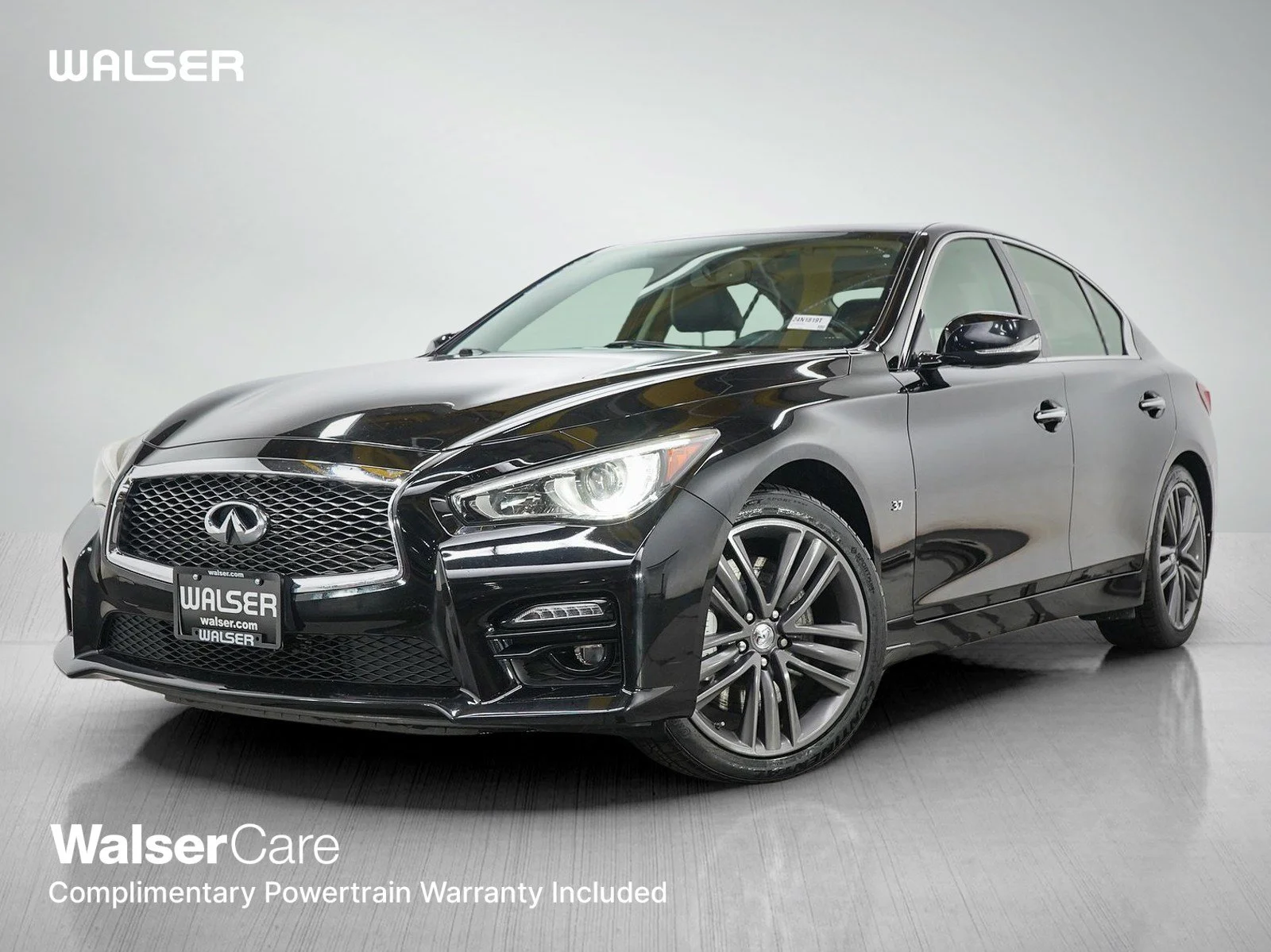 Used 2015 Black Obsidian INFINITI Sport image 1