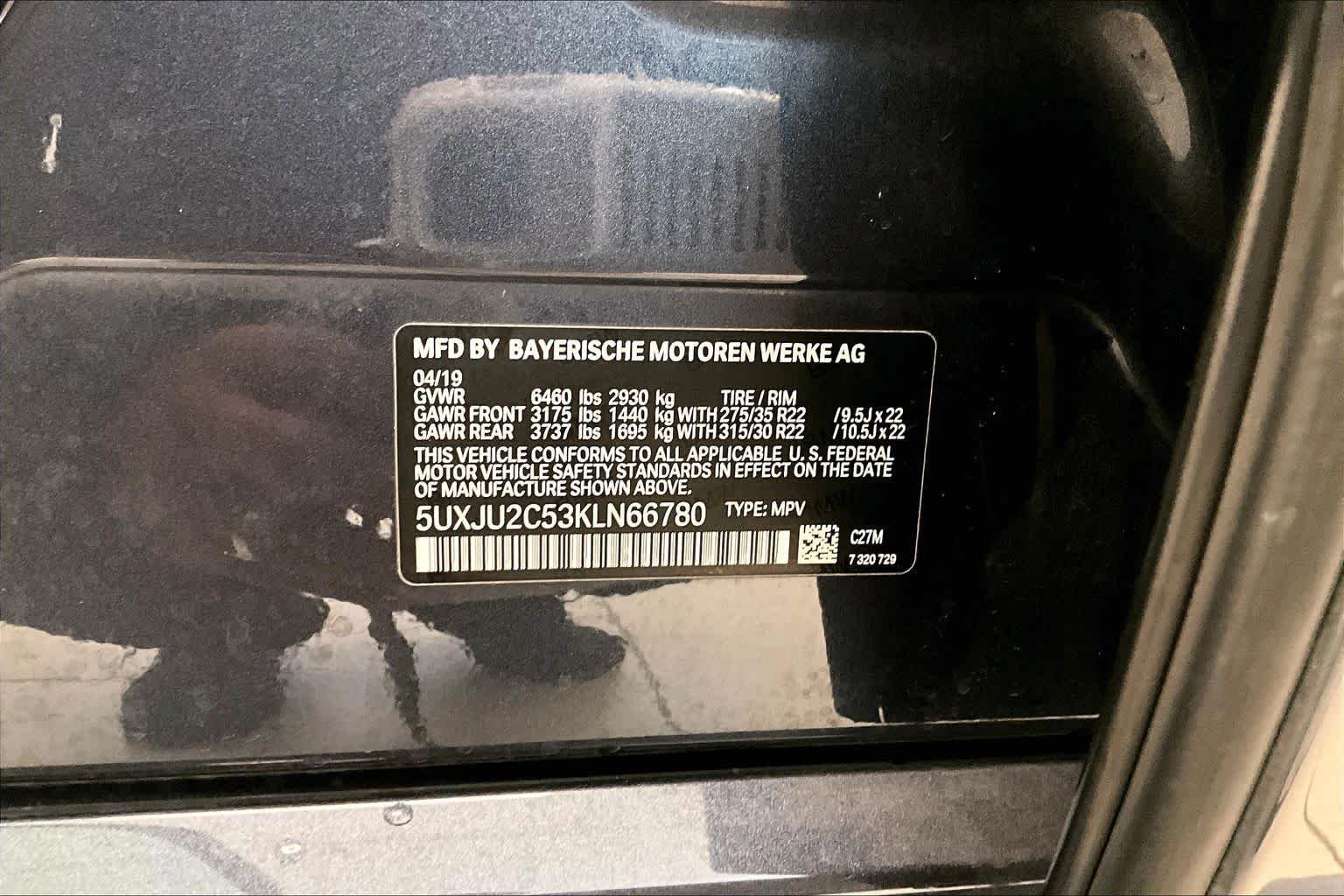 Used 2019 Arctic Gray Metallic BMW xDrive50i image 31