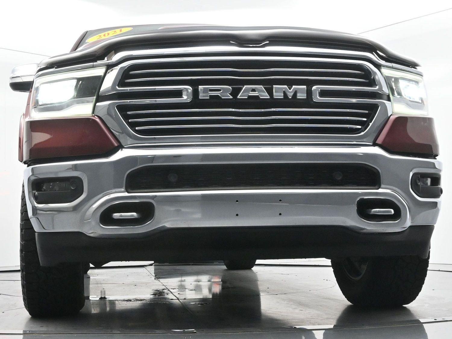 Used 2021 Delmonico Red Pearlcoat Ram Laramie image 48