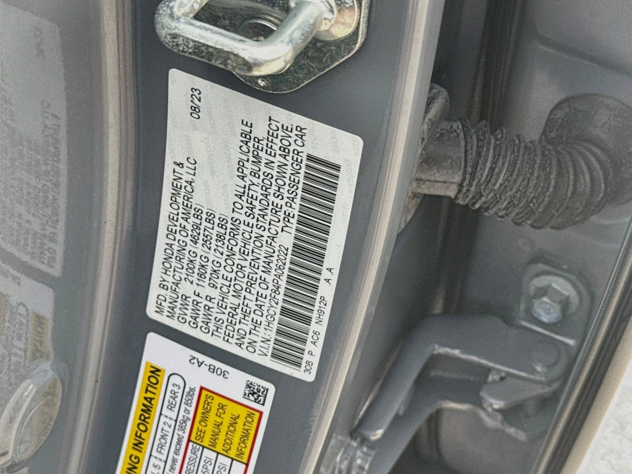 2023 Honda Accord Hybrid Touring - Photo 38