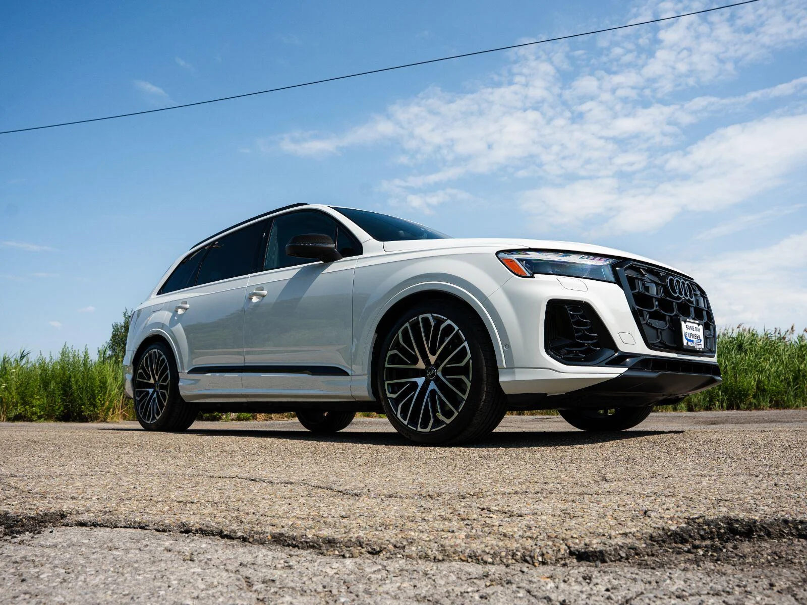 Used 2025 Glacier White Metallic Audi Prestige image 4