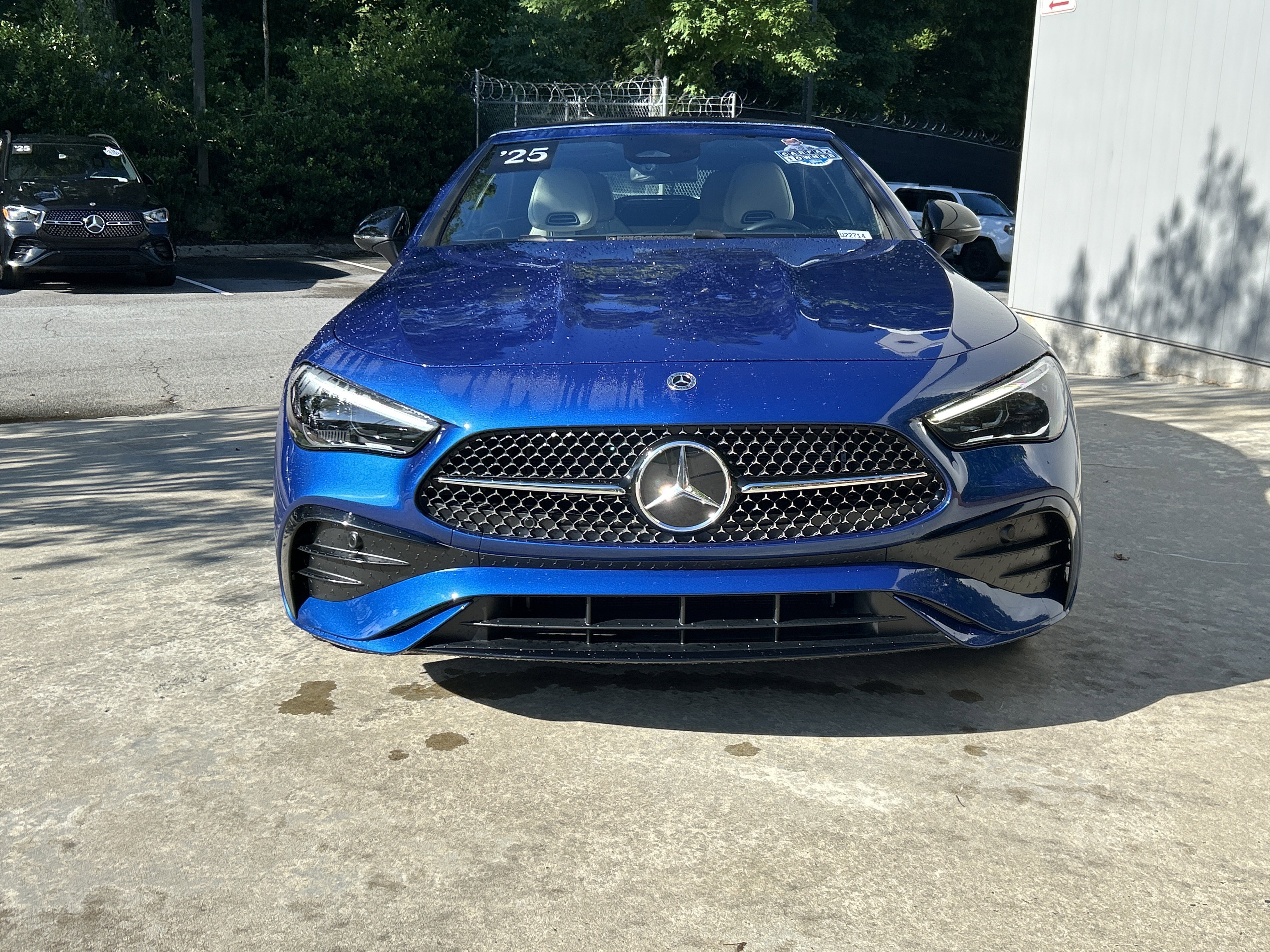 Certified Used 2025 Sterling Blue Metallic Mercedes-Benz CLE 300 4MATIC® Cabriolet image 4