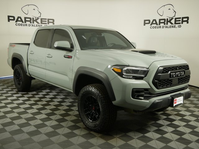 Certified Used 2021 Lunar Rock Toyota Double Cab TRD Pro image 4