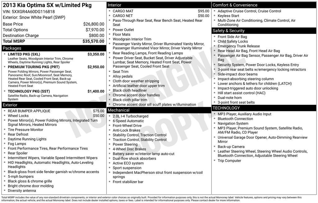 Used 2013  Kia SX w/Limited Pkg image 2