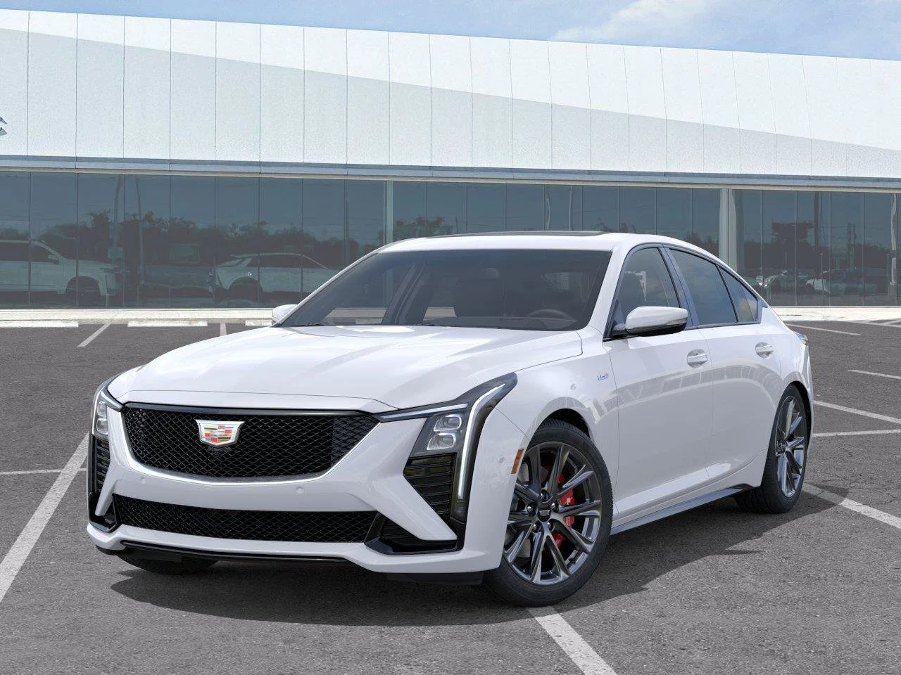 New 2026 Summit White Cadillac V-Series image 6