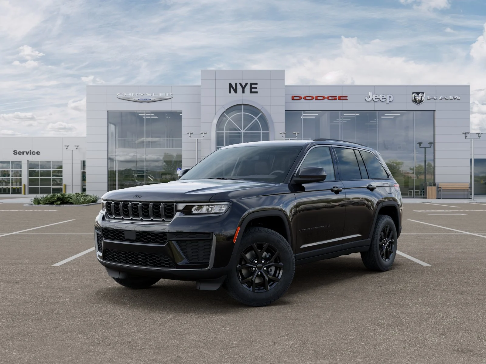 New 2026 Diamond Black Crystal Pearlcoat Jeep Altitude image 27