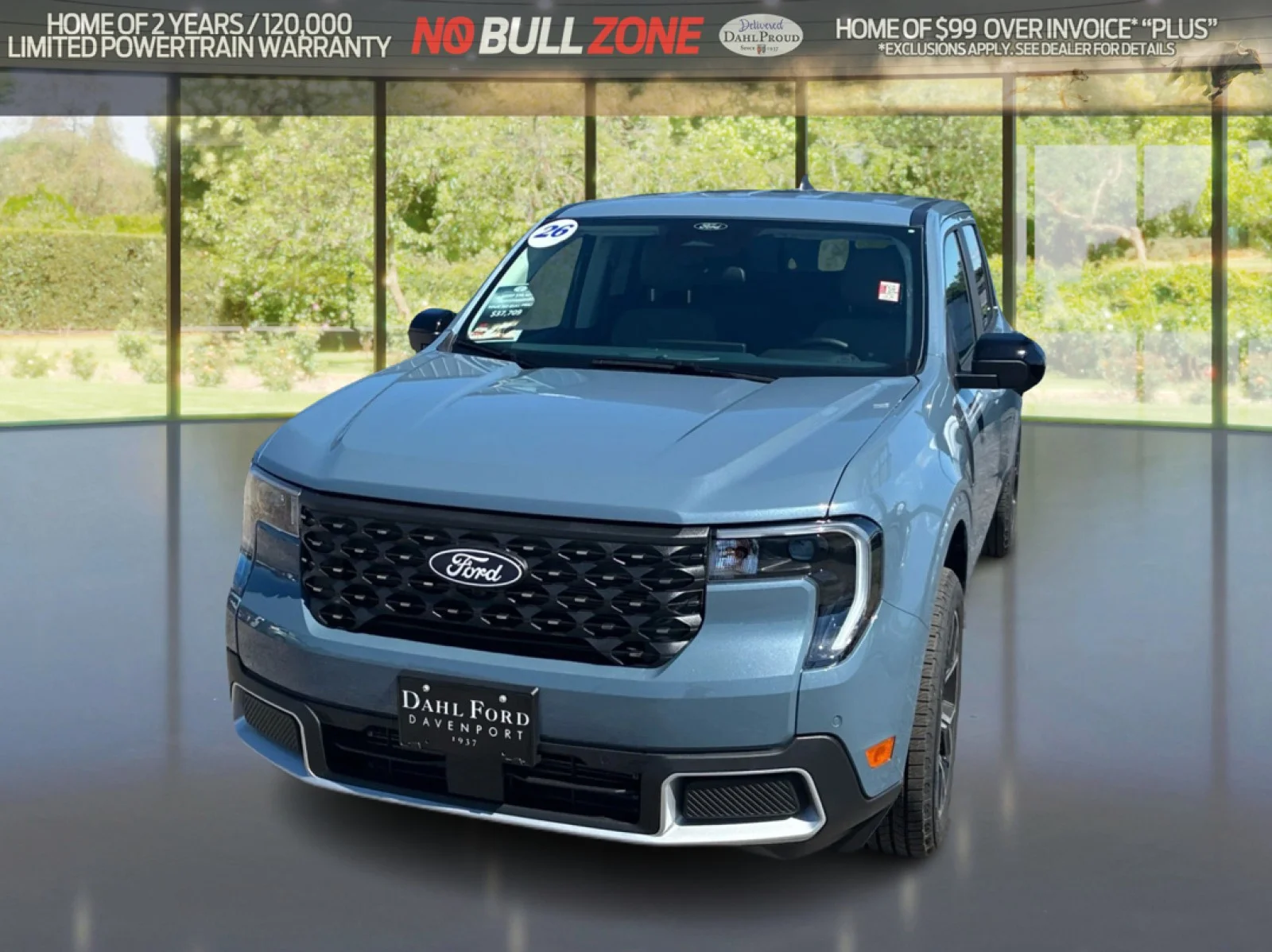 New 2026 Azure Gray Metallic Tri-Coat Ford Lariat® image 7