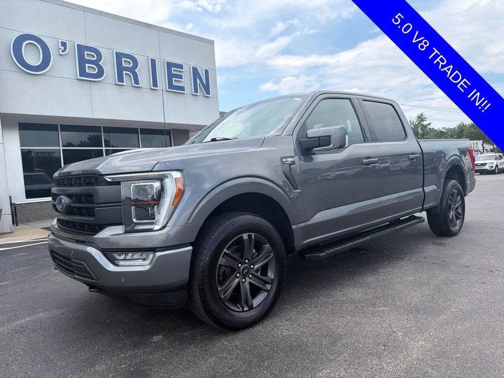 Used 2023 Carbonized Gray Metallic Ford Lariat image 1