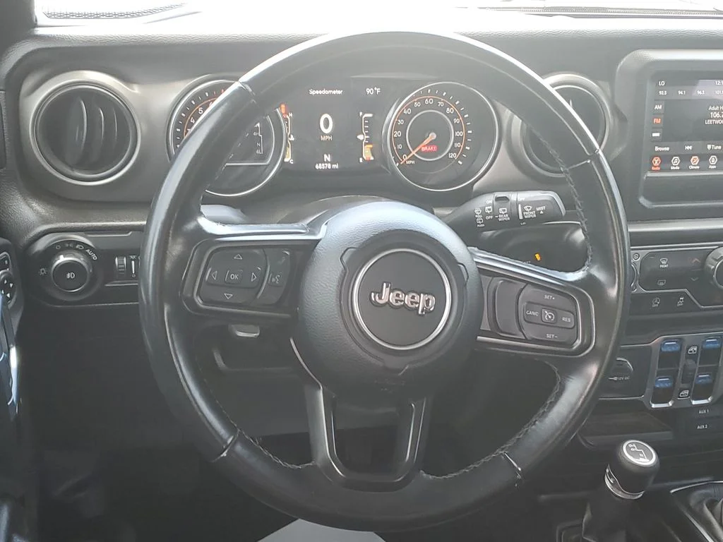 Used 2021 Black Jeep Unlimited Willys image 10