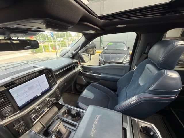 Used 2021 Antimatter Blue Metallic Ford Raptor image 13