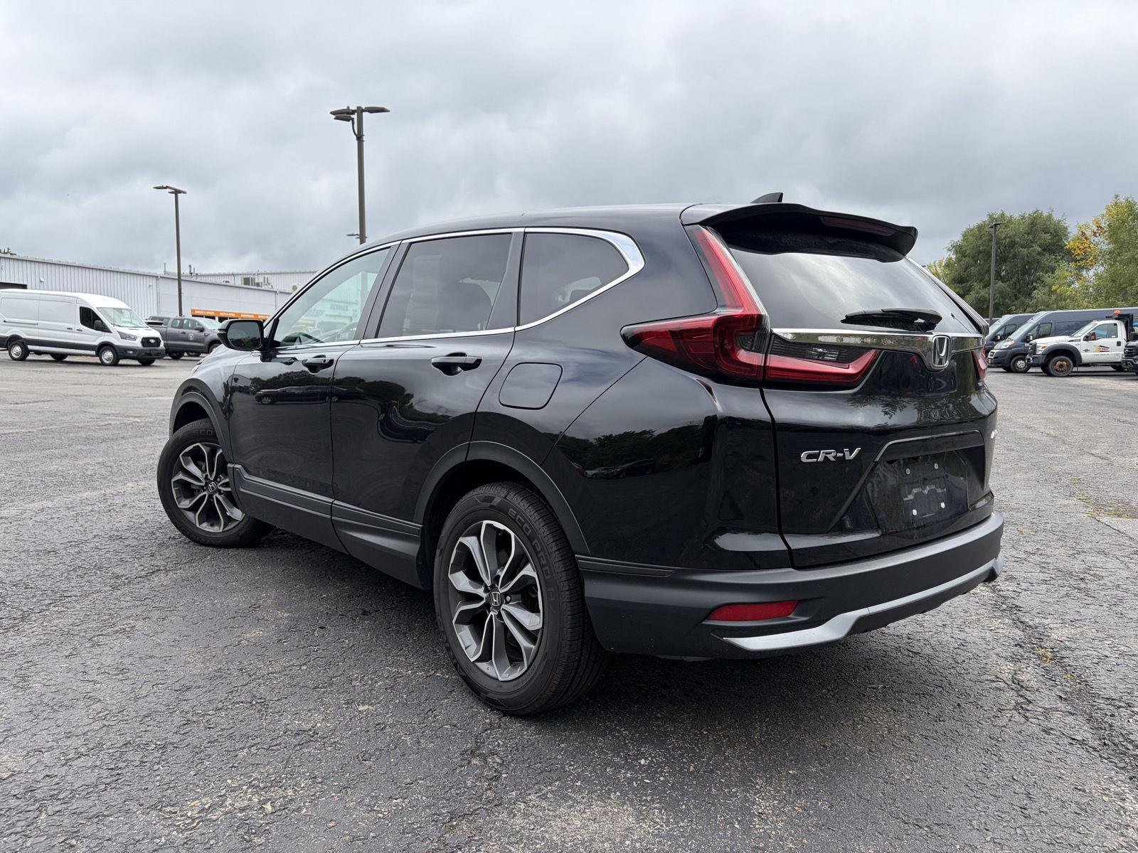 Used 2021 Crystal Black Pearl Honda EX image 3