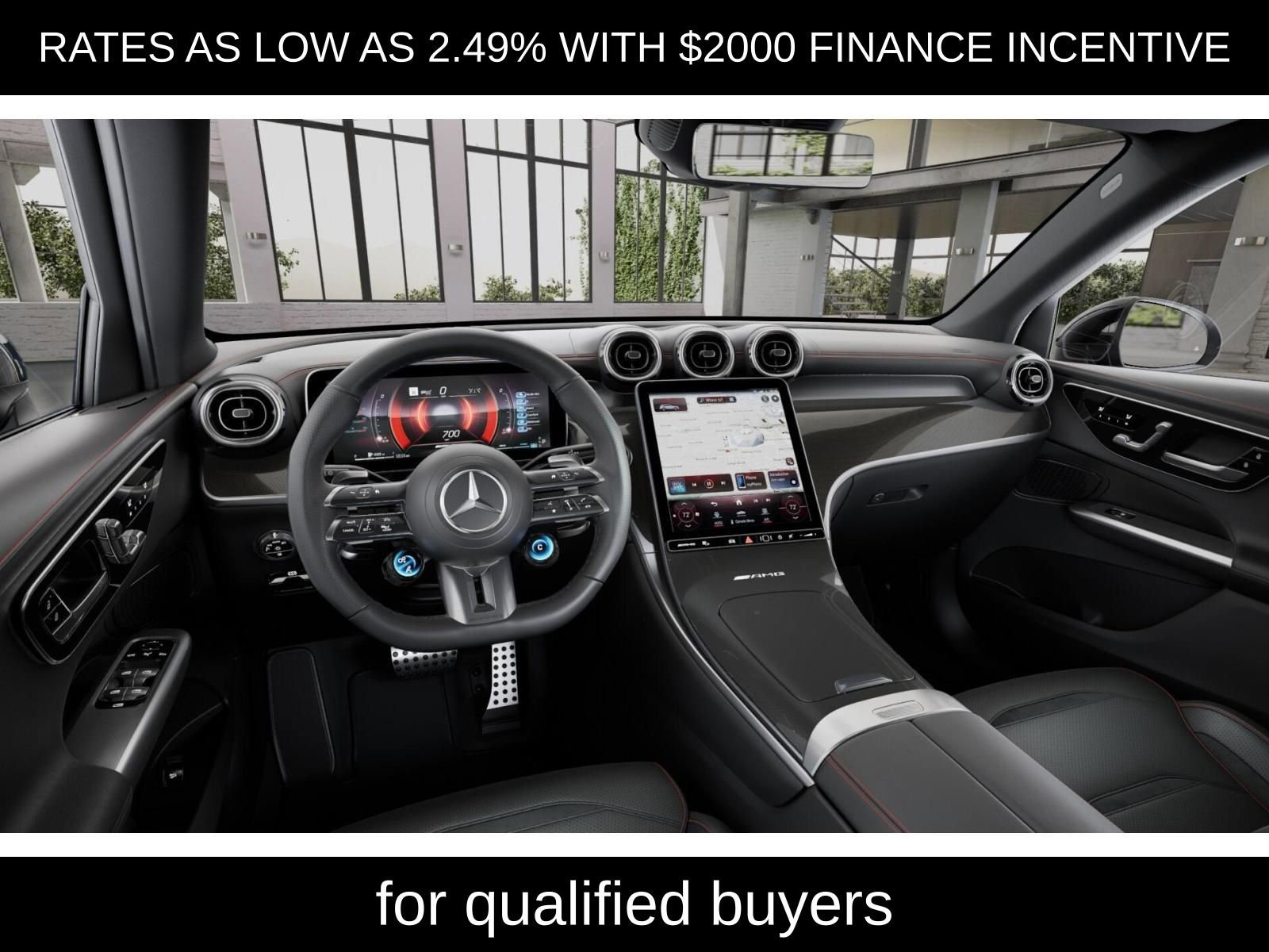 New 2026 Polar White Mercedes-Benz GLC 43 AMG® image 45