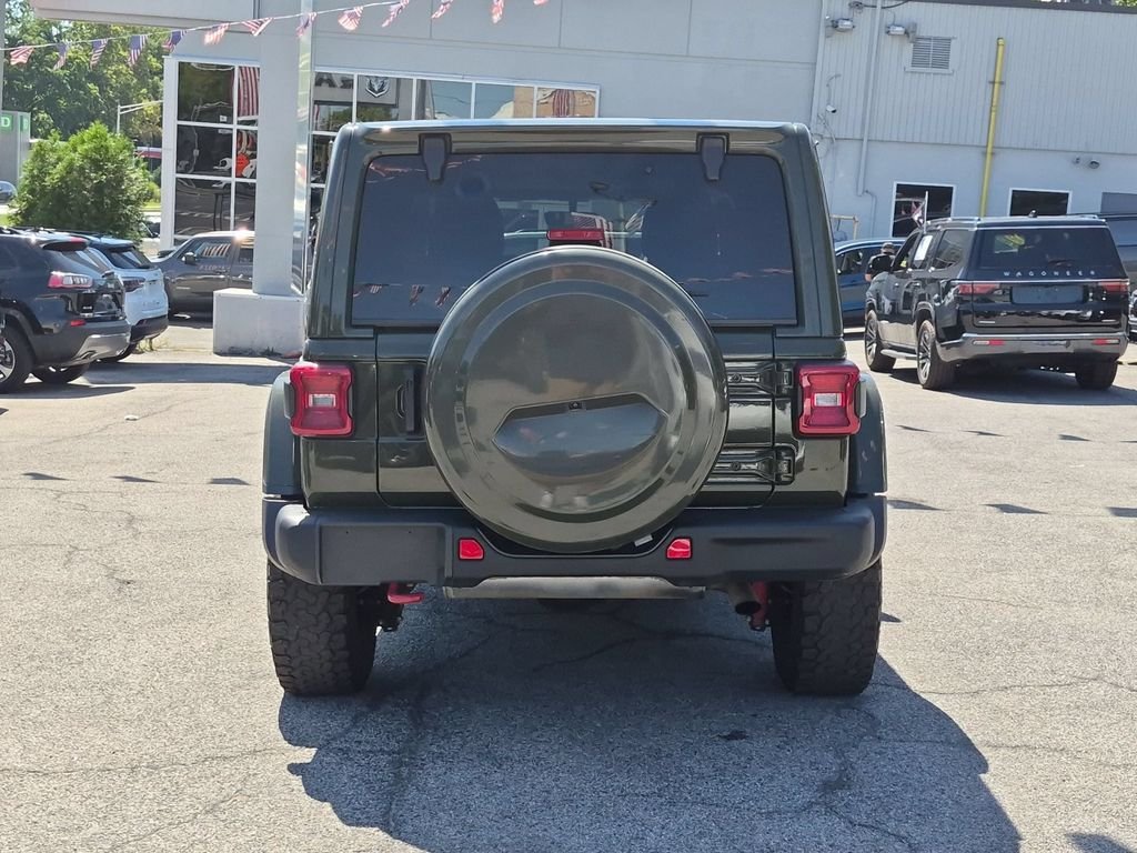 Used 2021 Green Jeep Unlimited Rubicon image 6