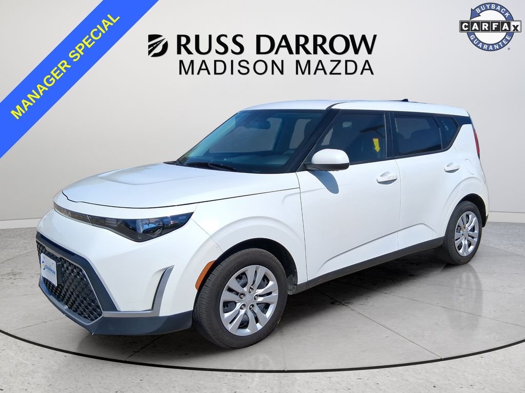 Used 2024 White Kia LX image 1