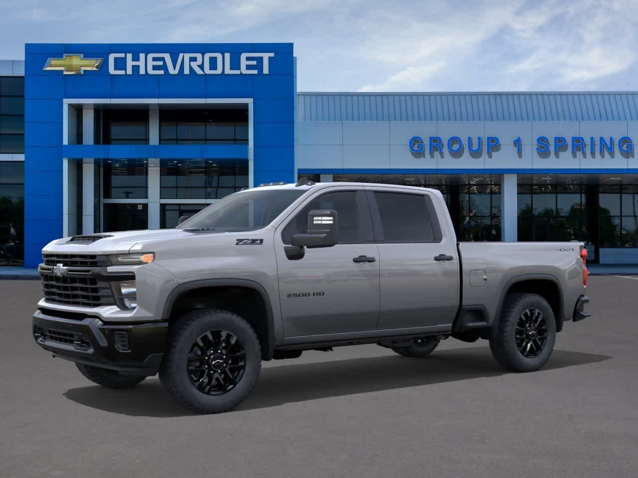 New 2026 Sterling Gray Metallic Chevrolet Custom image 2